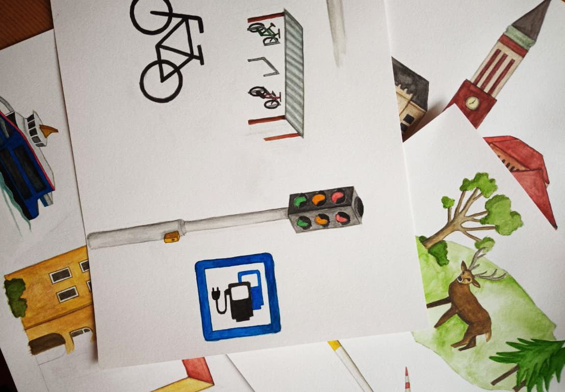 Spielwende – Zusammensetzung der Einzelillustrationen