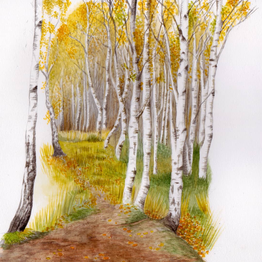 Herbst – Öl auf Leinwand, 2022